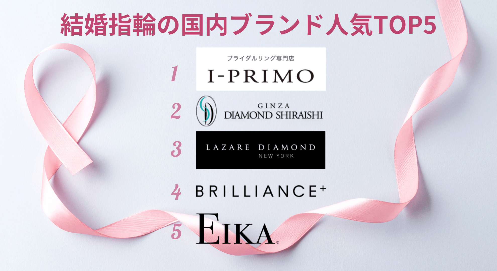 結婚指輪の人気ブランドランキング&価格別37選
